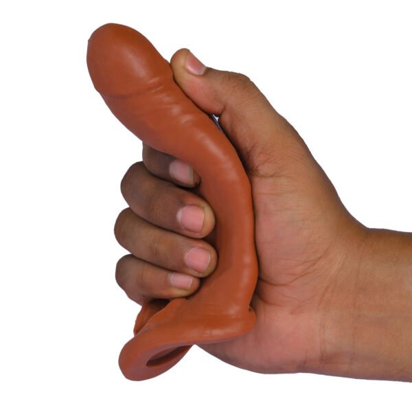 Silicone Washable Dragon Condom 6 Inch - Image 3